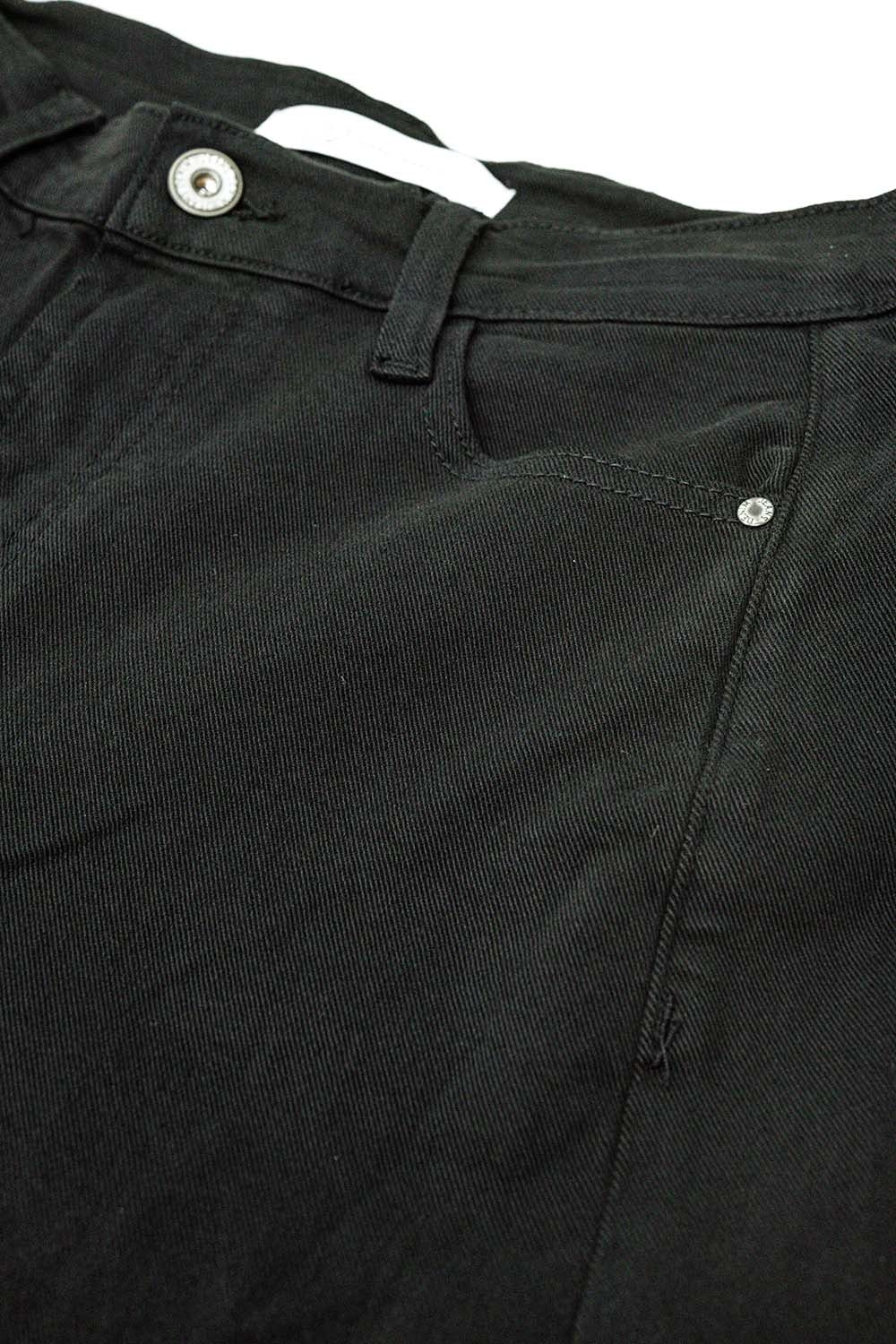 Pantalon extra-large en noir