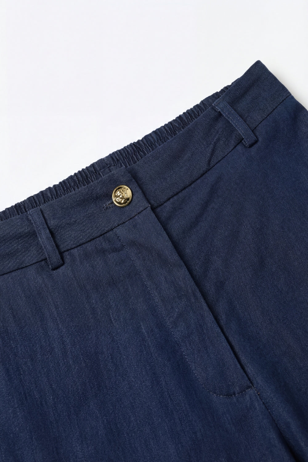 Ensemble débardeur sans manches à boutons et pantalon large
