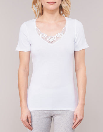 Maillots de corps femmes Damart CLASSIC GRADE 3 Blanc