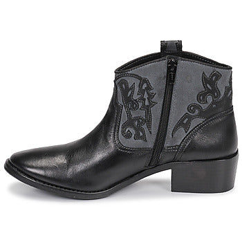 Bottines femmes Les Tropeziennes par M.Belarbi AMELIE Noir