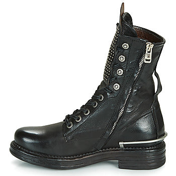 Boots femmes Airstep / A.S.98 BRET METAL Noir