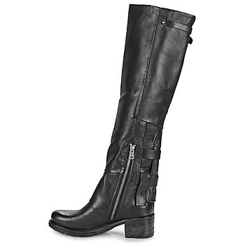 Bottes femmes Airstep / A.S.98 NOVA 17 HIGH Noir