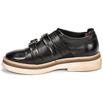 Derbies femmes Airstep / A.S.98 IDLE MOC Noir