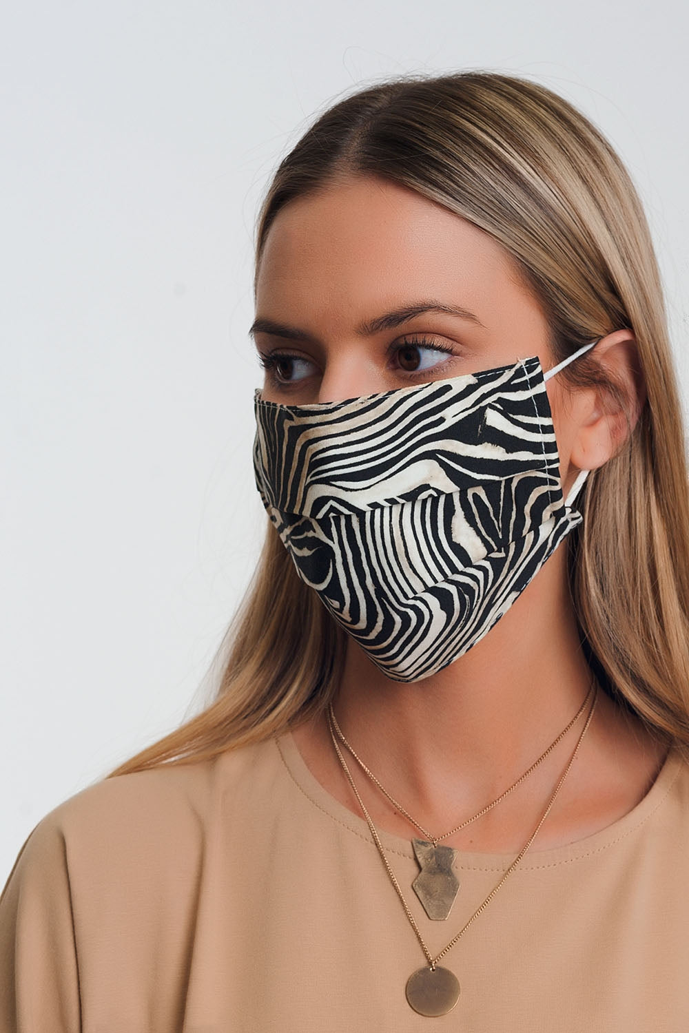 2 PACK Masque Mix Animal Print