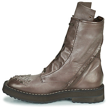 Boots femmes Airstep / A.S.98 CHIMICA Marron
