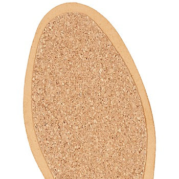 Accessoires femmes Famaco SEMELLE CONFORT CUIR PECARI / LIEGE FEMME T35-40 Marron