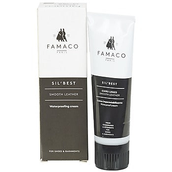 Impermeabilisant femmes Famaco TUBE APPLICATEUR CIRAGE IMPERMEABILISANT BORDEAUX 75 ML Rouge