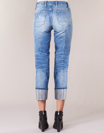 Jeans 3/4 & 7/8 femmes G-Star Raw LANC 3D HIGH STRAIGHT Bleu