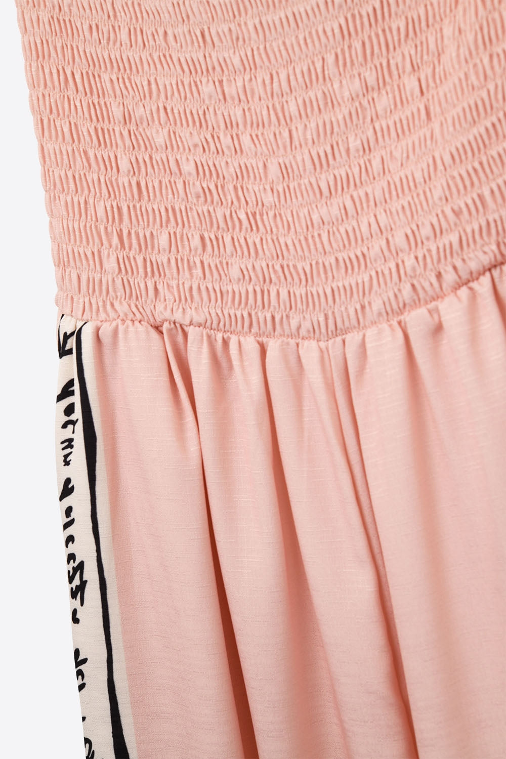 Combinaison d'été rose imprimée aquarelle