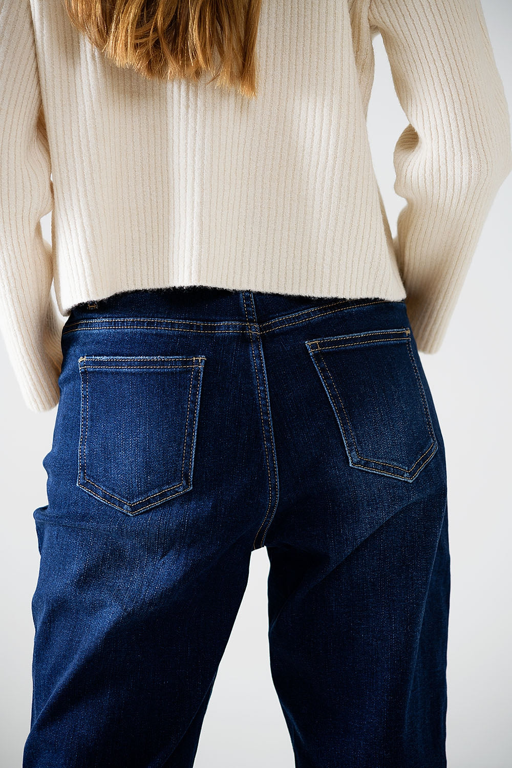 denim décontracté avec patchs