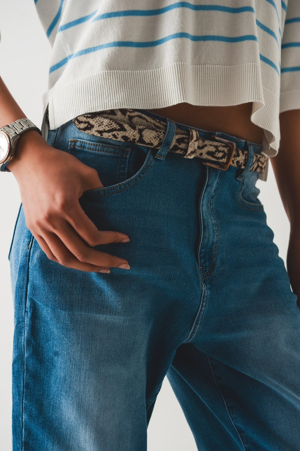 Jean boyfriend style années 90