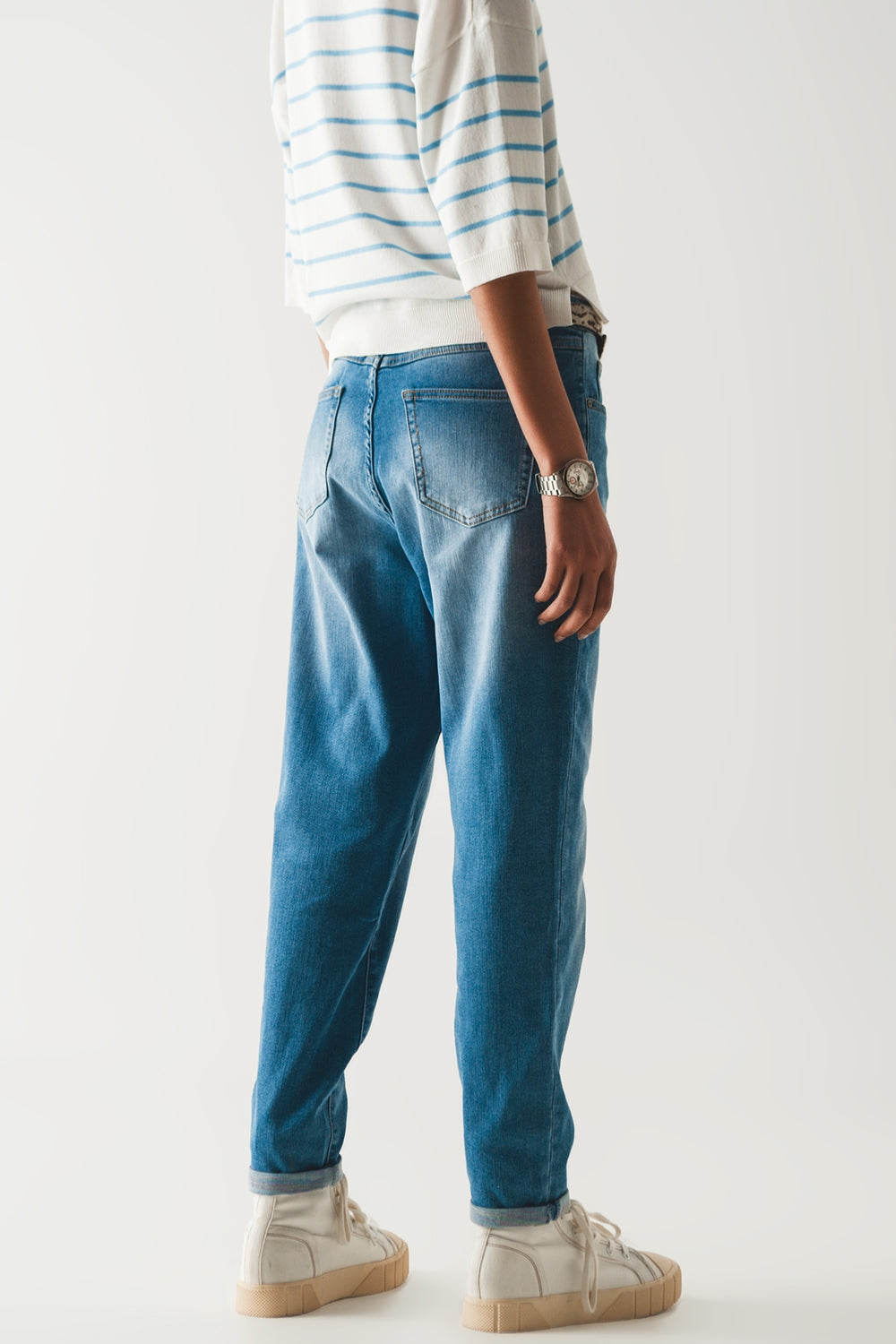 Jean boyfriend style années 90