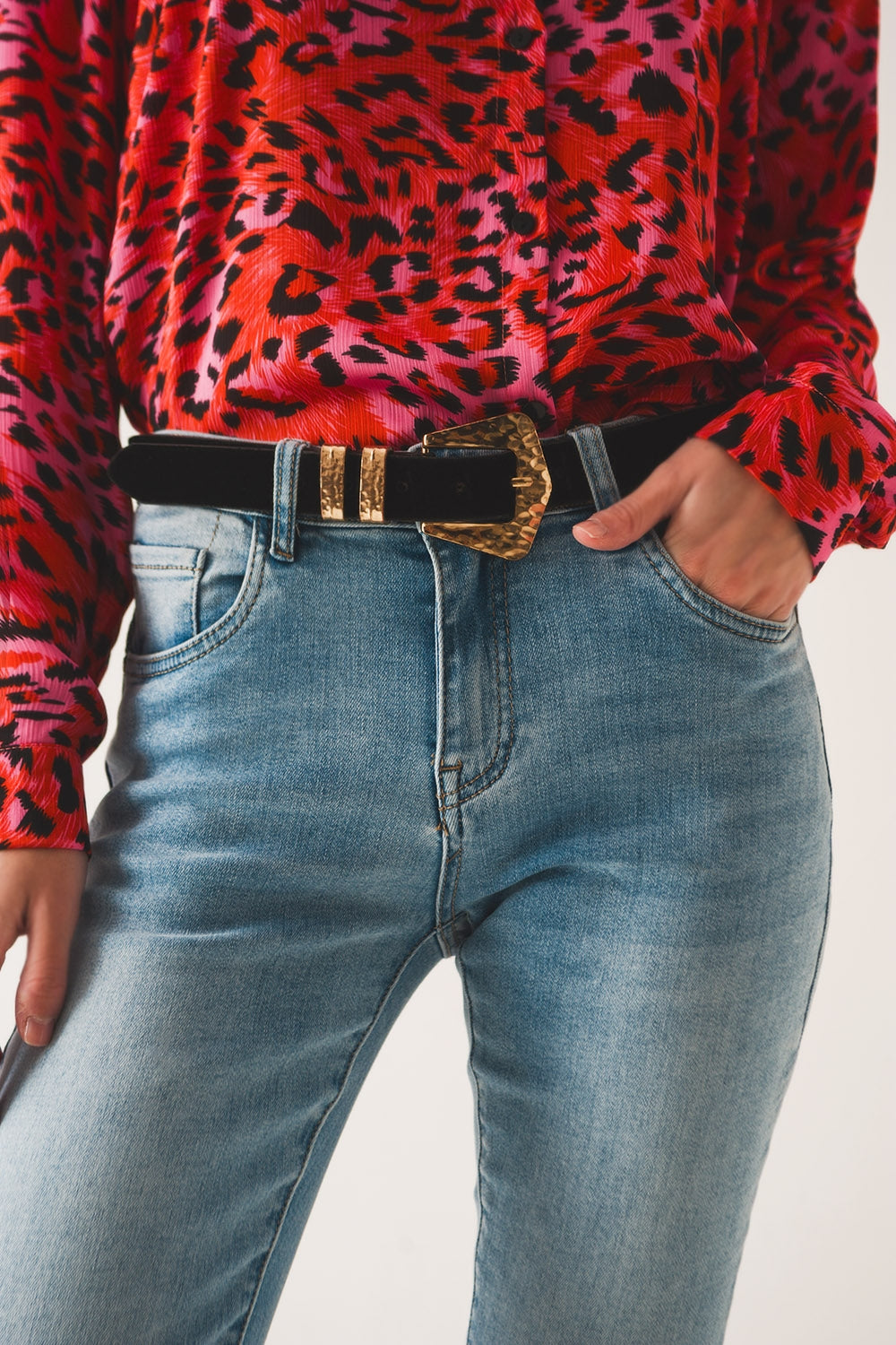 Jean skinny avec tissus élastique