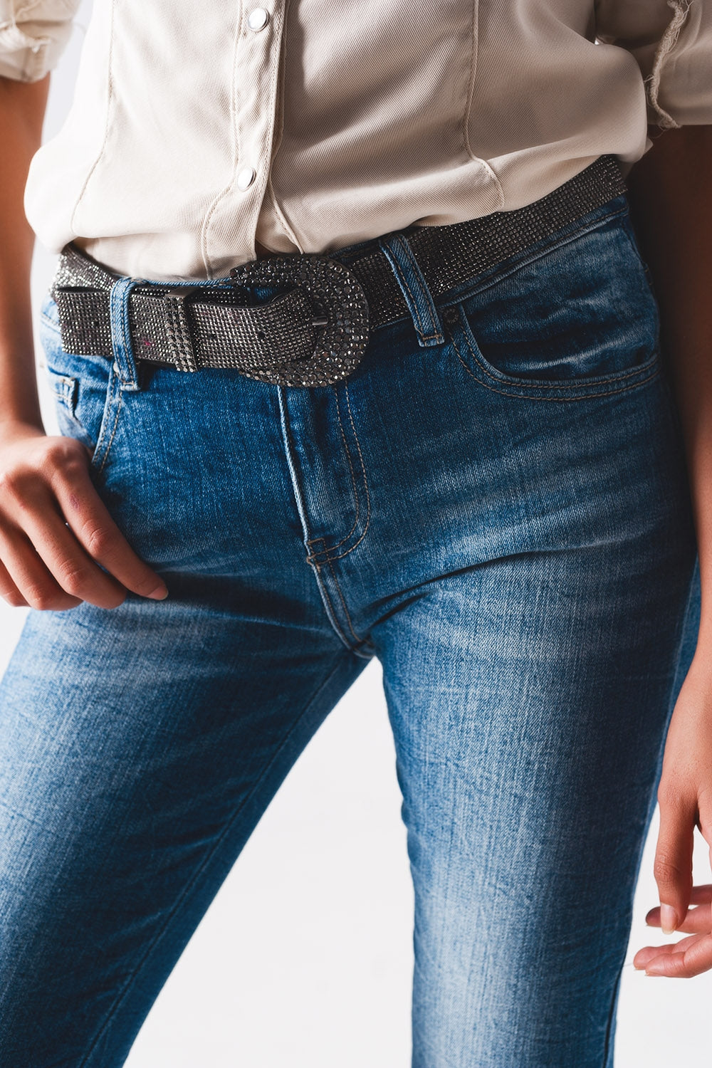 Jean skinny Bleu