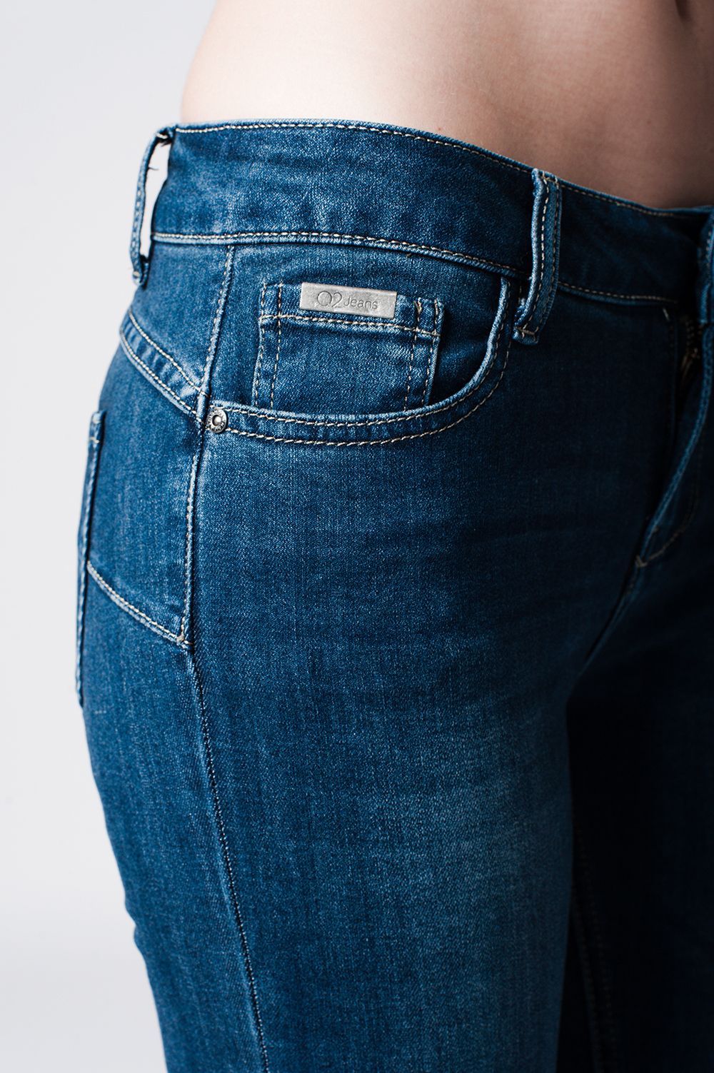 Jean skinny taille basse denim clare