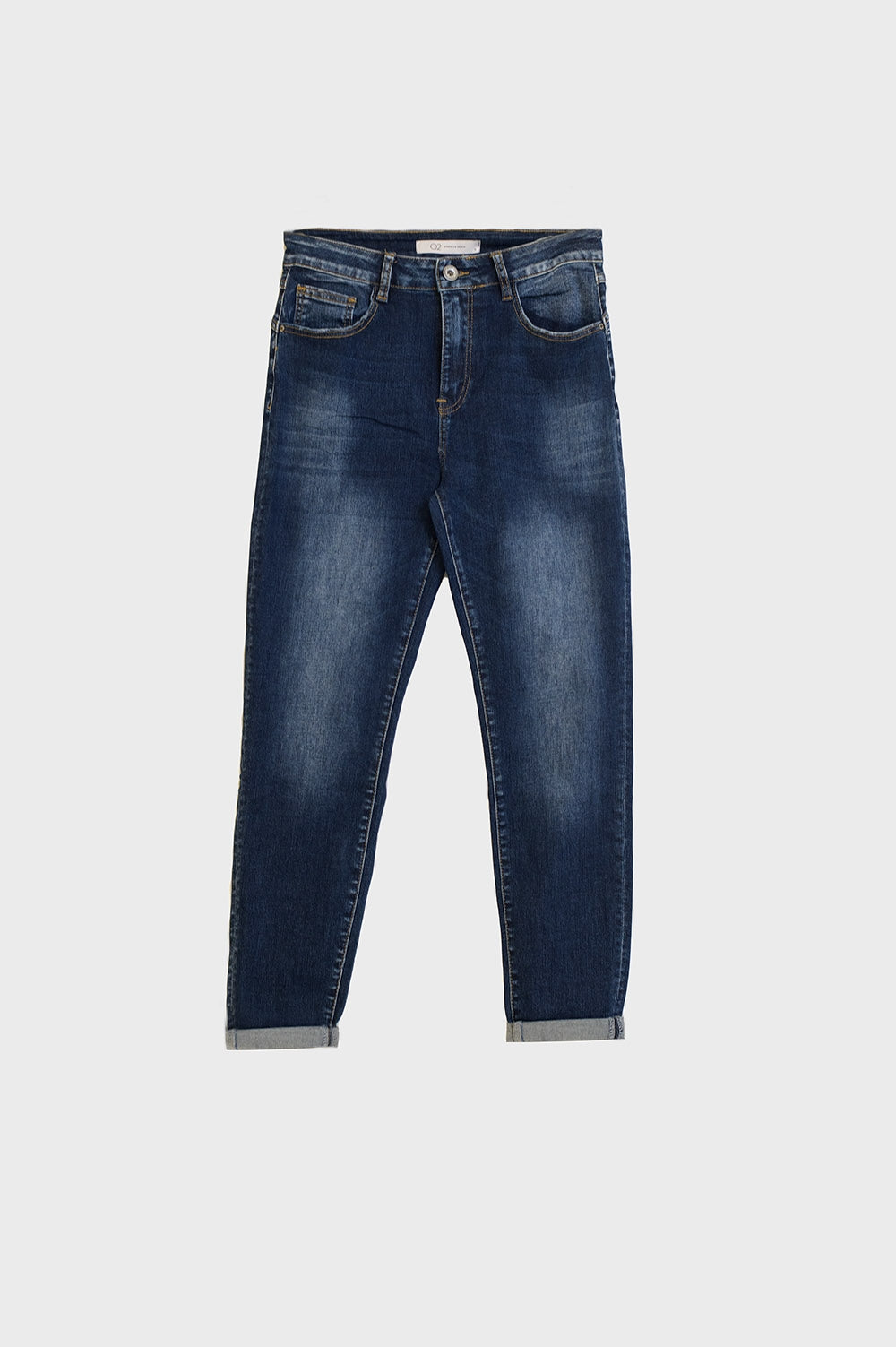 Jean super skinny foncé Wash en denim élastique