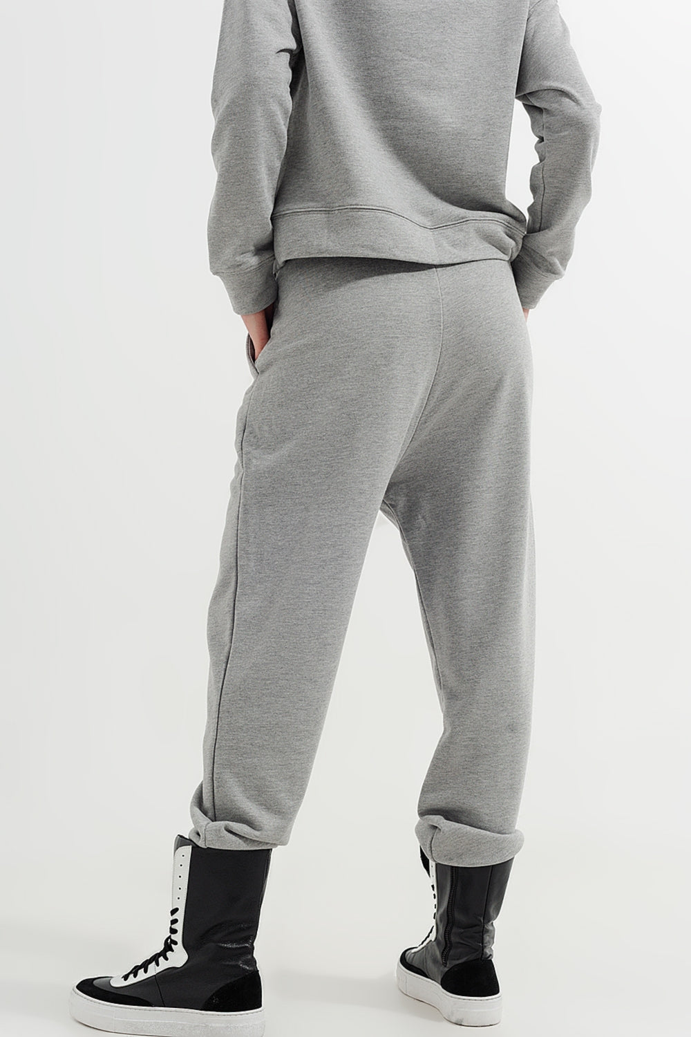 Jogger Gris clair chiné