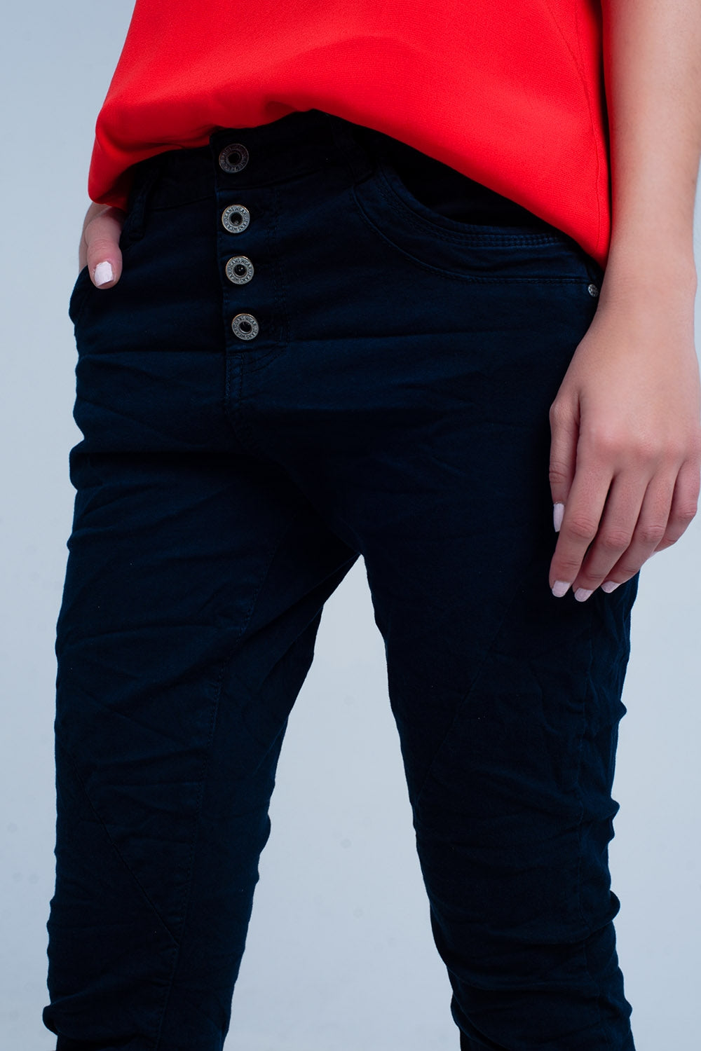 original boyfriend Jean - Bleu marine