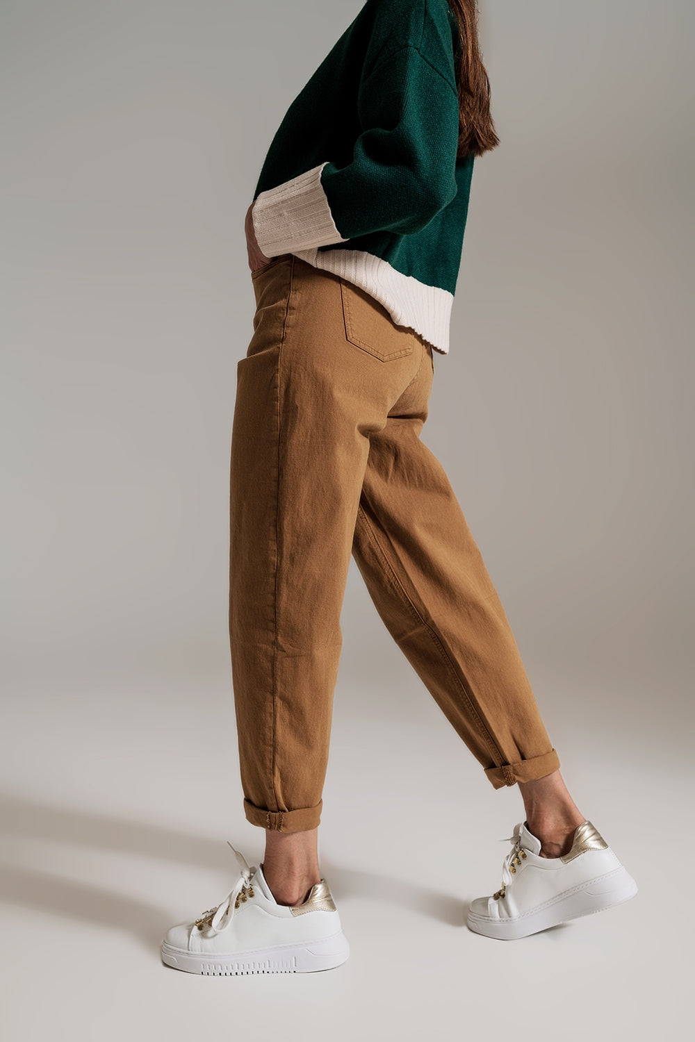 Pantalons amples détenteurs de détail des poches à la taille