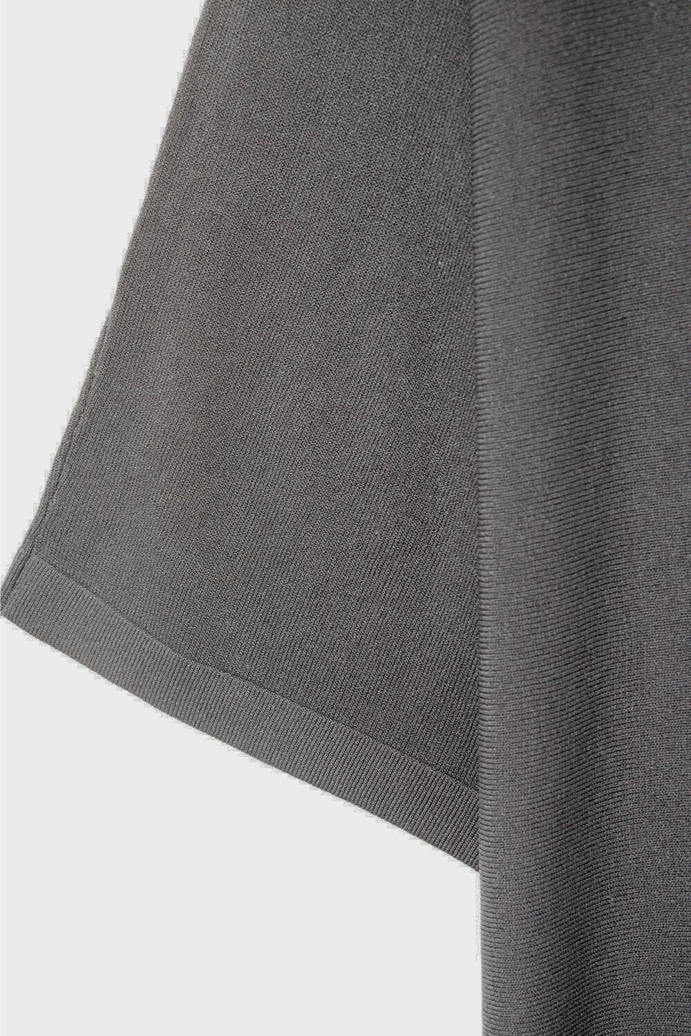 Pull Oversize en Noir avec Manches Arrivant aux Coudes