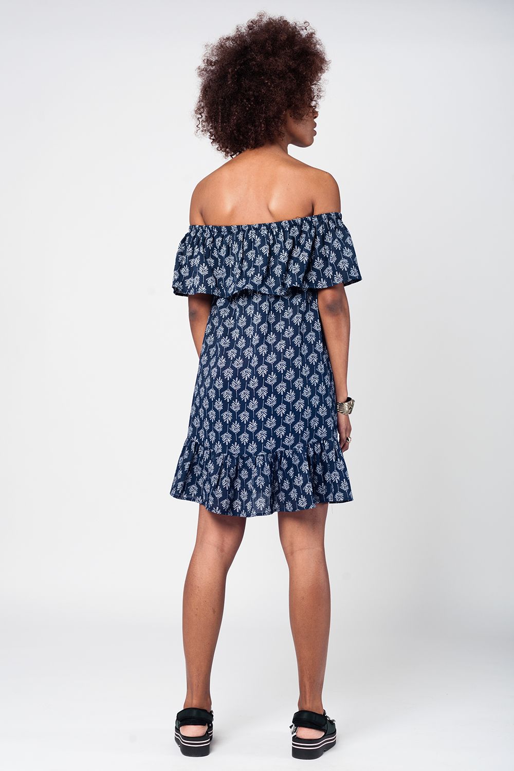 Robe de plage à motif