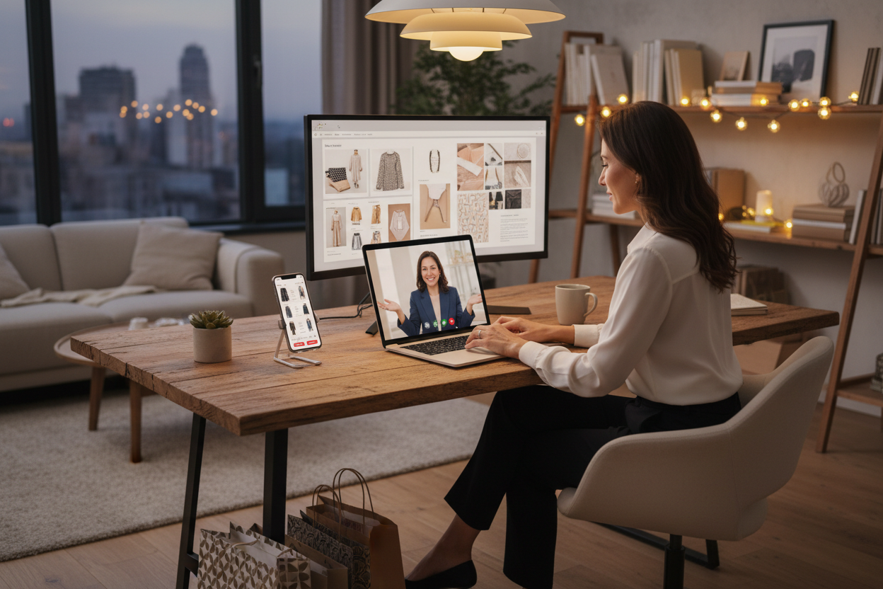 service de personal shopper mode en ligne