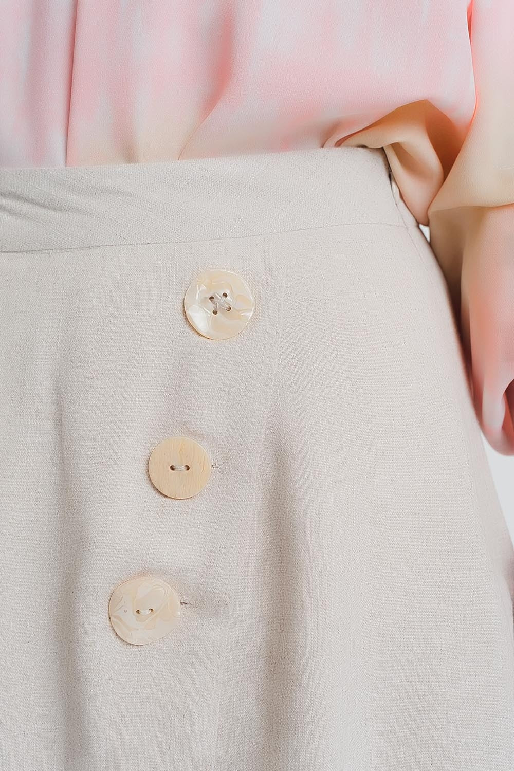 Short à boutons