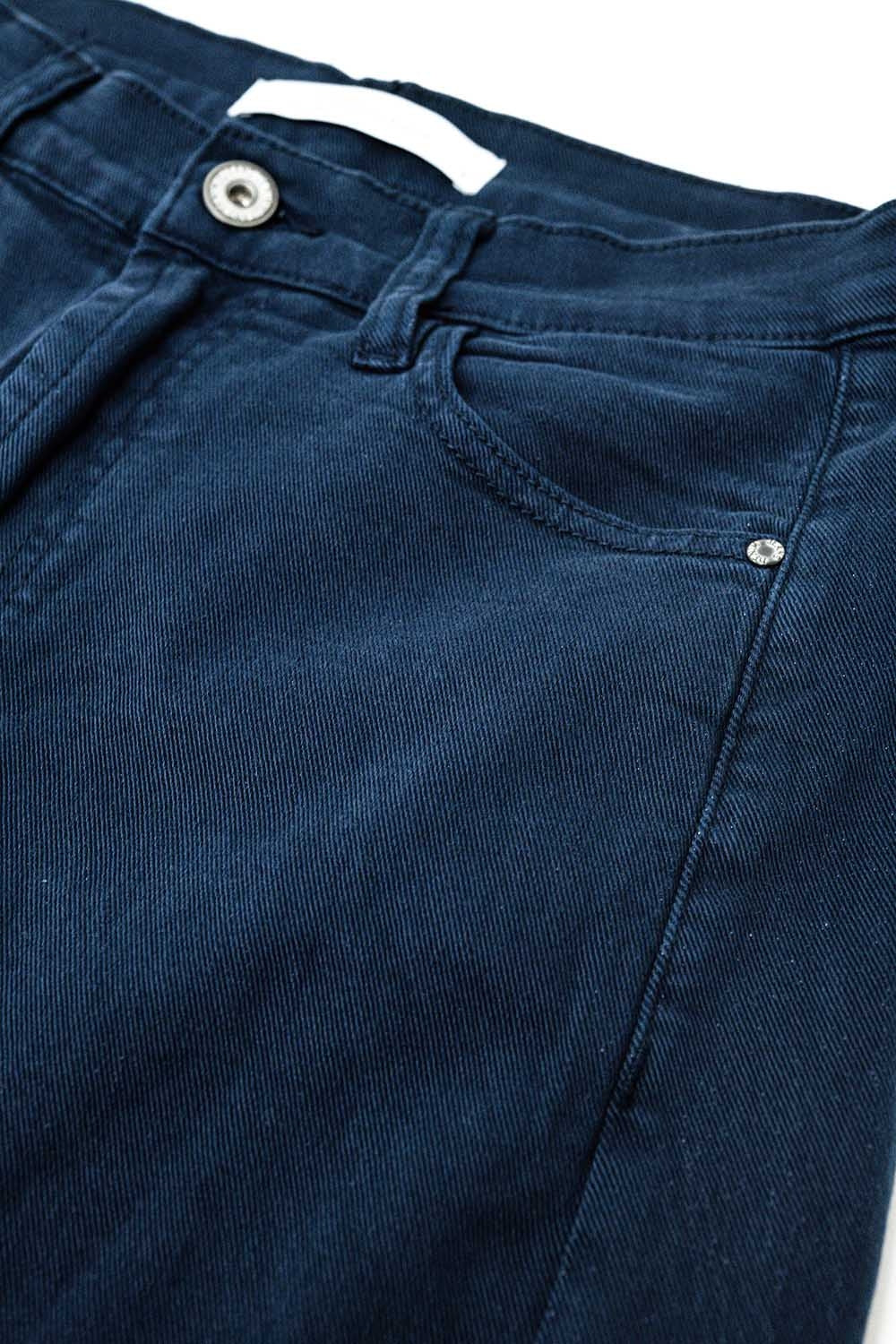 Pantalon extra-large en marine