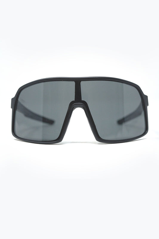 Lunettes de soleil sport polarisées en noir