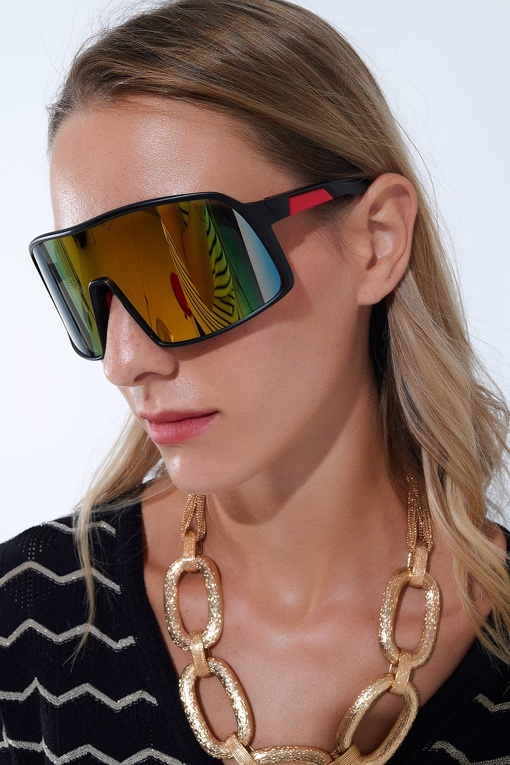 Lunettes de soleil sport polarisées en multicolore