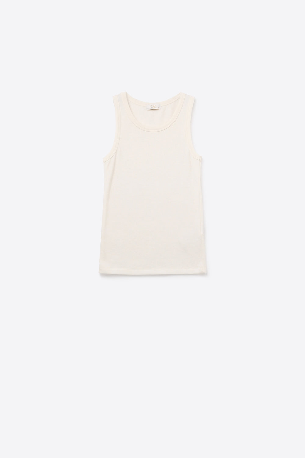 Débardeur de base en tricot super doux crème