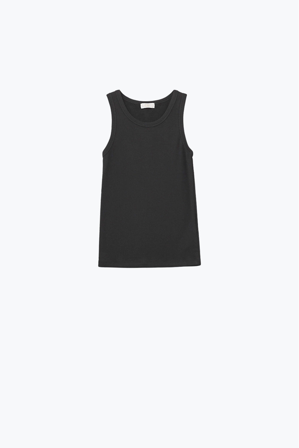 Débardeur de base en tricot super doux noir
