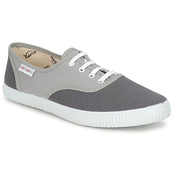 Baskets basses femmes Victoria  INGLESA BICOLOR  Gris