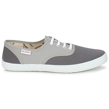 Baskets basses femmes Victoria  INGLESA BICOLOR  Gris