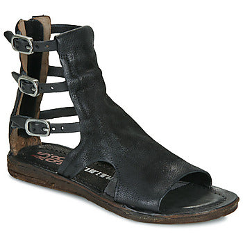 Sandales femmes Airstep / A.S.98  RAMOS BRIDES  Noir