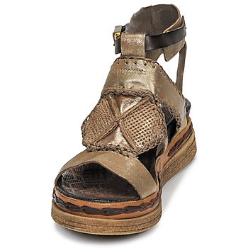 Sandales femmes Airstep / A.S.98  LAGOS  Doré