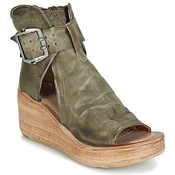 Sandales femmes Airstep / A.S.98  NOA BUCKLE  Kaki