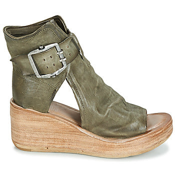 Sandales femmes Airstep / A.S.98  NOA BUCKLE  Kaki