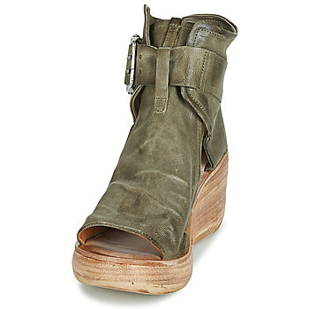 Sandales femmes Airstep / A.S.98  NOA BUCKLE  Kaki
