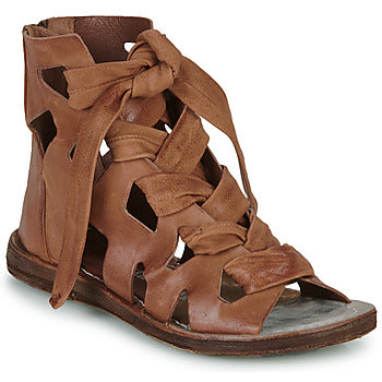 Sandales femmes Airstep / A.S.98  RAMOS LACES  Marron