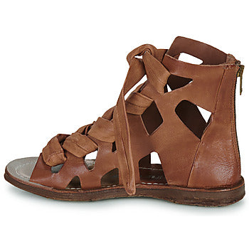 Sandales femmes Airstep / A.S.98  RAMOS LACES  Marron