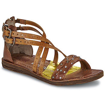 Sandales femmes Airstep / A.S.98  RAMOS CLOU  Marron