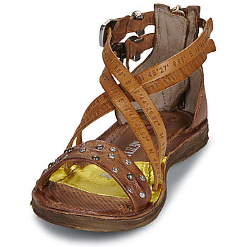 Sandales femmes Airstep / A.S.98  RAMOS CLOU  Marron