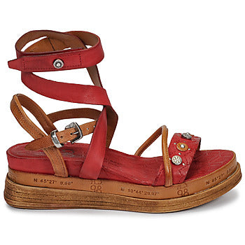 Sandales femmes Airstep / A.S.98  LAGOS  Rouge