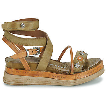 Sandales femmes Airstep / A.S.98  LAGOS  Kaki