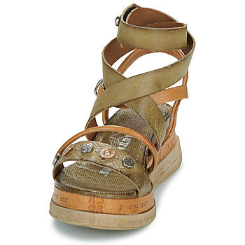 Sandales femmes Airstep / A.S.98  LAGOS  Kaki