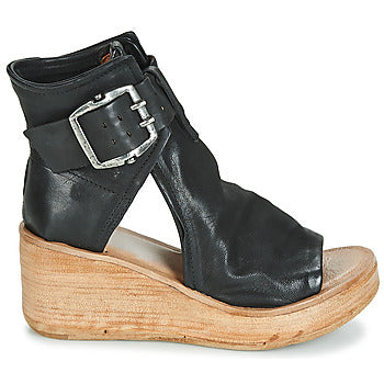 Sandales femmes Airstep / A.S.98  NOA BUCKLE  Noir