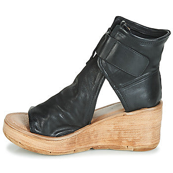 Sandales femmes Airstep / A.S.98  NOA BUCKLE  Noir