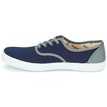 Baskets basses femmes Victoria  INGLESA LONA BICOLOR  Bleu