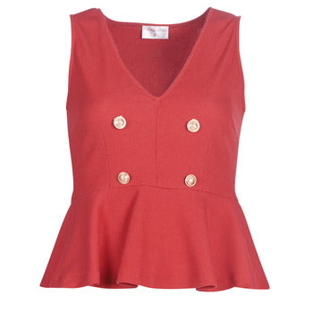 Blouses femmes Moony Mood  KITTILE  Rouge